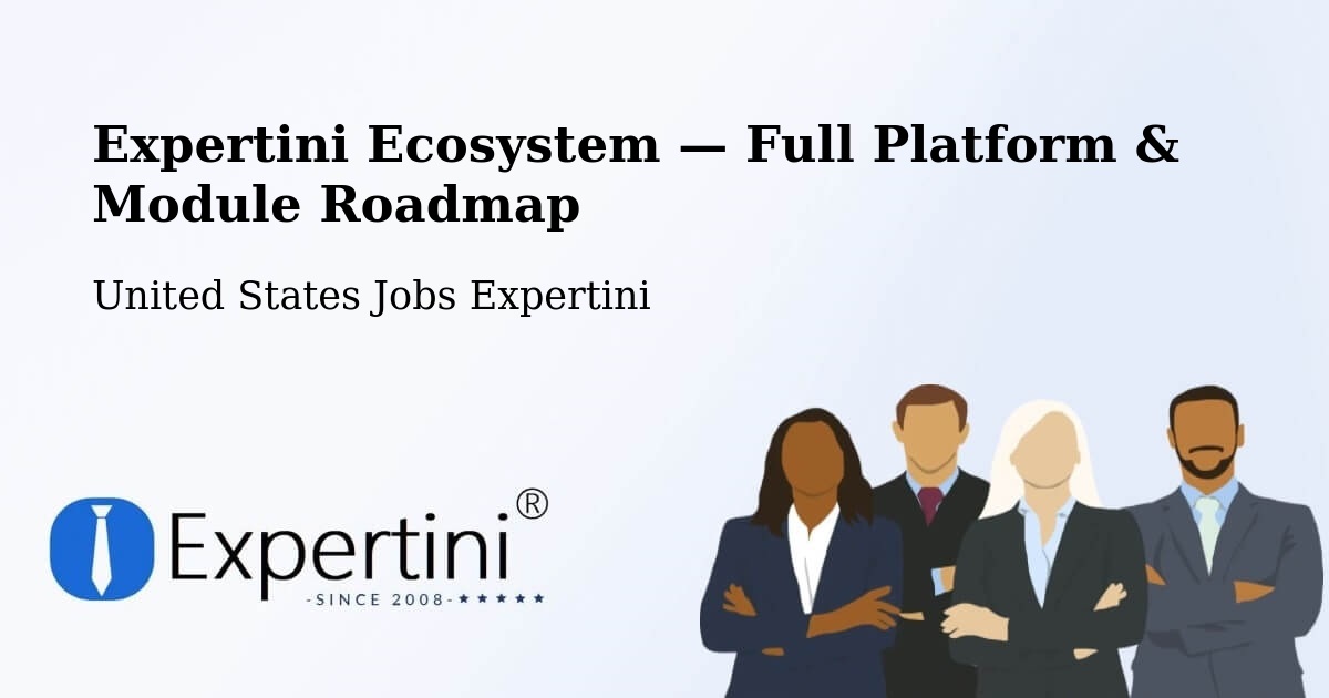 Expertini Ecosystem — Full Platform & Module Roadmap – Otsego